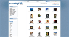 Desktop Screenshot of felicitari.alege.net