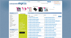 Desktop Screenshot of coduripostale.alege.net