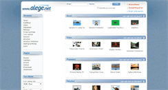 Desktop Screenshot of alege.net