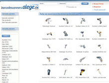 Tablet Screenshot of barcodescanners.alege.net