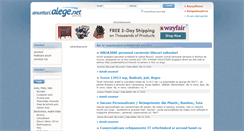 Desktop Screenshot of anunturi.alege.net