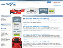 Tablet Screenshot of drivers.alege.net